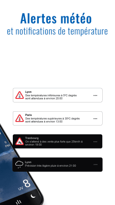 Capture d'écran de l'application Météo et horloge transparent - #4