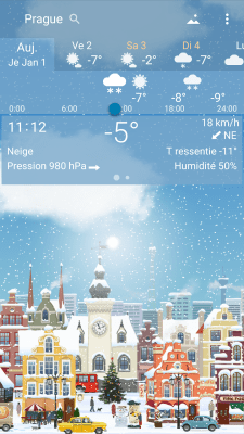 Capture d'écran de l'application Une Météo Précise YoWindow - #5