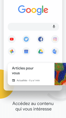 Capture d'écran de l'application Google Chrome pour Android - #1