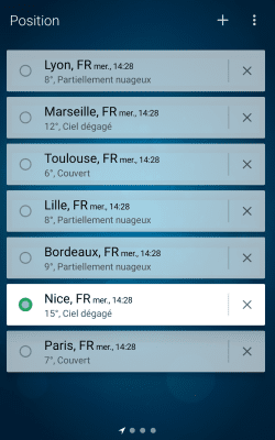 Capture d'écran de l'application MacroPinch Météo - Weather - #3