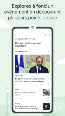 Capture d'écran de l'application Google Actualités - #3