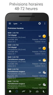 Capture d'écran de l'application Sense V2 Flip Clock & Weather - #7