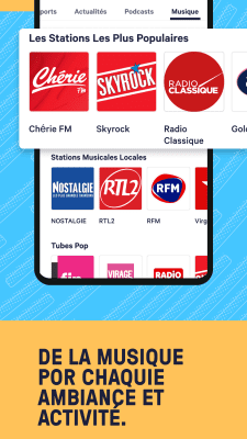 Capture d'écran de l'application TuneIn Radio - #6