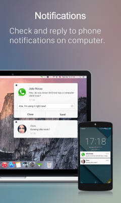 Capture d'écran de l'application AirDroid - #3