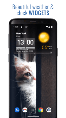 Capture d'écran de l'application 3D Sense Clock & Weather - #2