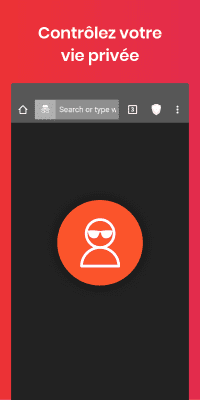 Capture d'écran de l'application Navigateur Privé Brave Browser - #3
