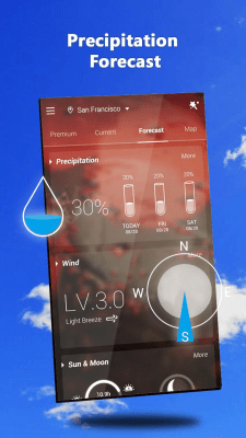 Capture d'écran de l'application GO Prévisions Météo & Widgets - #4