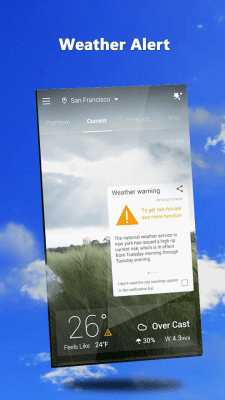 Capture d'écran de l'application GO Prévisions Météo & Widgets - #7