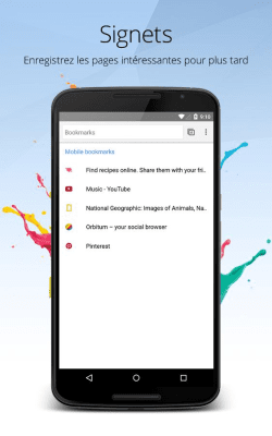 Capture d'écran de l'application Orbitum - #5