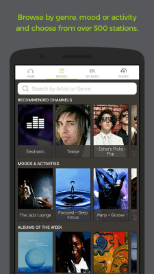 Capture d'écran de l'application Earbits Music Discovery App - #2