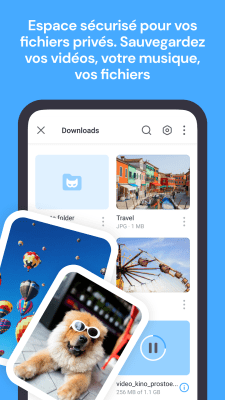 Capture d'écran de l'application Aloha Browser (beta) - #5