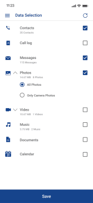 Capture d'écran de l'application G Cloud Backup - #3