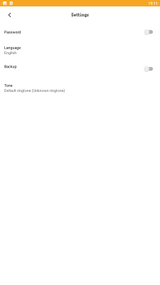 Capture d'écran de l'application My Organizer - #4