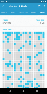 Capture d'écran de l'application Flud - Client torrent - #5