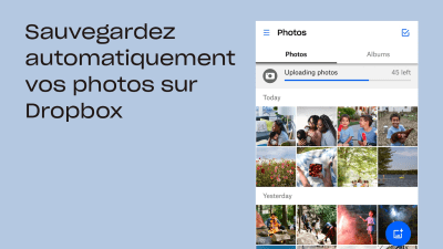 Capture d'écran de l'application Dropbox Android - #3