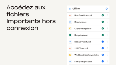 Capture d'écran de l'application Dropbox Android - #7