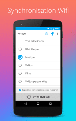 Capture d'écran de l'application iSyncr Lite pour iTunes - PC - #5