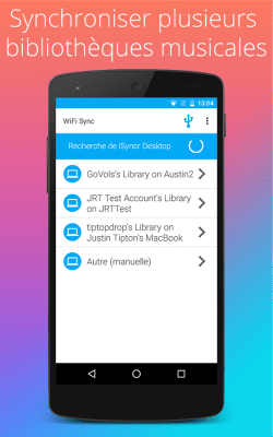 Capture d'écran de l'application iSyncr Lite pour iTunes - PC - #6