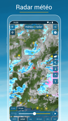 Capture d'écran de l'application Météo et Radar - #2