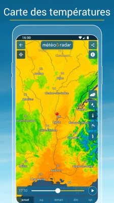 Capture d'écran de l'application Météo et Radar - #3