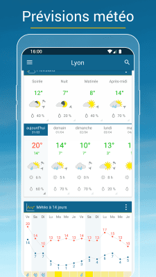 Capture d'écran de l'application Météo et Radar - #4