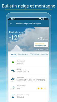 Capture d'écran de l'application Météo et Radar - #7