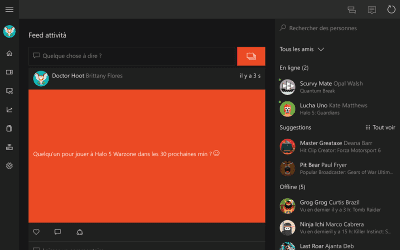 Capture d'écran de l'application Xbox beta - #4