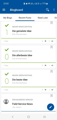 Capture d'écran de l'application HCL Connections - #6
