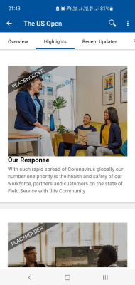 Capture d'écran de l'application HCL Connections - #7