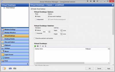 Capture d'écran de l'application Actual Window Manager - #4