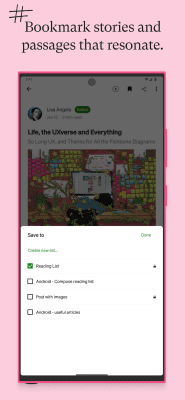 Capture d'écran de l'application Medium - #6