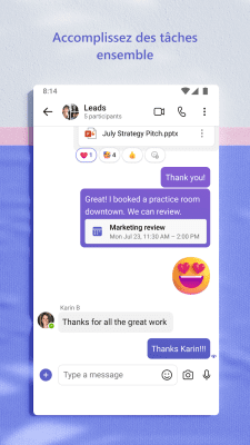 Capture d'écran de l'application Microsoft Teams - #7