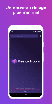 Capture d'écran de l'application Firefox Focus - #1