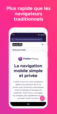 Capture d'écran de l'application Firefox Focus - #4