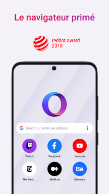 Capture d'écran de l'application Opera Touch - #1