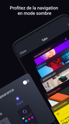 Capture d'écran de l'application Opera Touch - #5