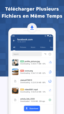 Capture d'écran de l'application GetThemAll Téléchargeur de Vidéo - #5