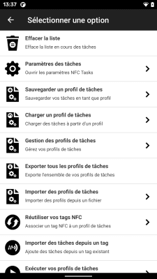 Capture d'écran de l'application NFC Tools - Pro Edition - #6