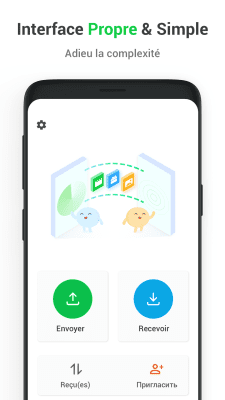 Capture d'écran de l'application inShare - Share Apps & File Transfer - #3