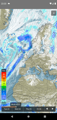 Capture d'écran de l'application Station météo - #6