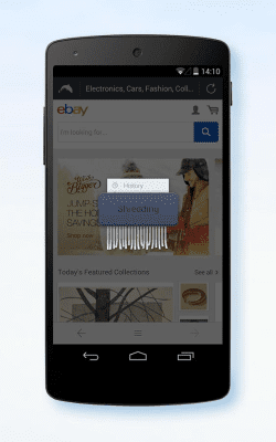 Capture d'écran de l'application Navigateur incognito Dolphin Zero - #4