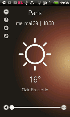 Capture d'écran de l'application Weather Forecast for 15 days - #1