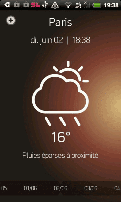 Capture d'écran de l'application Weather Forecast for 15 days - #3
