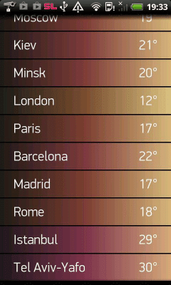 Capture d'écran de l'application Weather Forecast for 15 days - #6