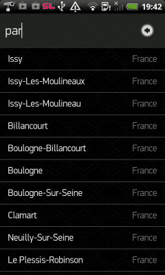 Capture d'écran de l'application Weather Forecast for 15 days - #8