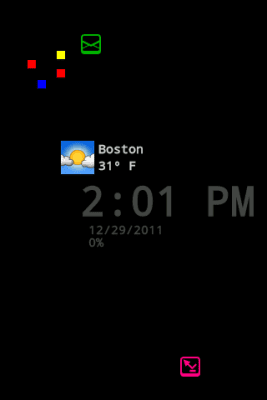 Capture d'écran de l'application NoLED Weather - #2