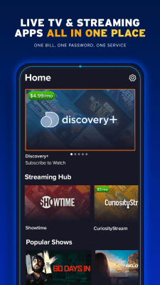 Capture d'écran de l'application Sling TV - #6
