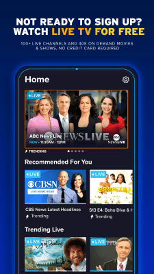 Capture d'écran de l'application Sling TV - #8
