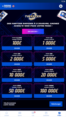 Capture d'écran de l'application Parions Sport - #5