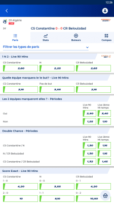 Capture d'écran de l'application Parions Sport - #6